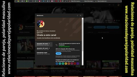 Hazte miembro de mi canal, recibe beneficios y creemos la comunidad de hombres (Ayuda exclusiva)