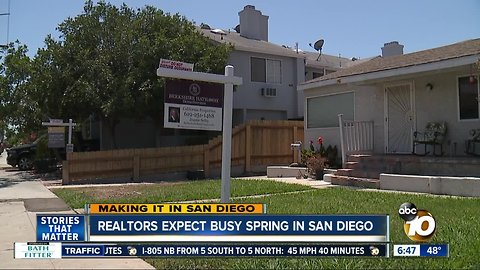 Making it in San Diego: Realtors expect busy spring for buyers and sellers