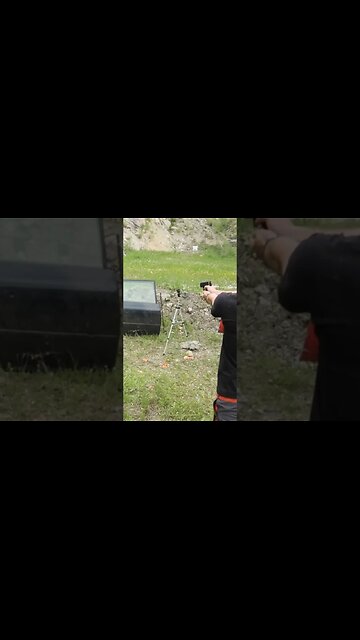 FORT 17R cal. .45 Rubber vs CAR DOOR