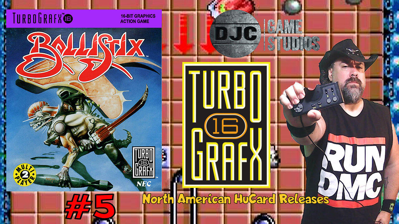 TURBOGRAFX 16 - North American HuCard Relases #5 - "BALLISTIX"