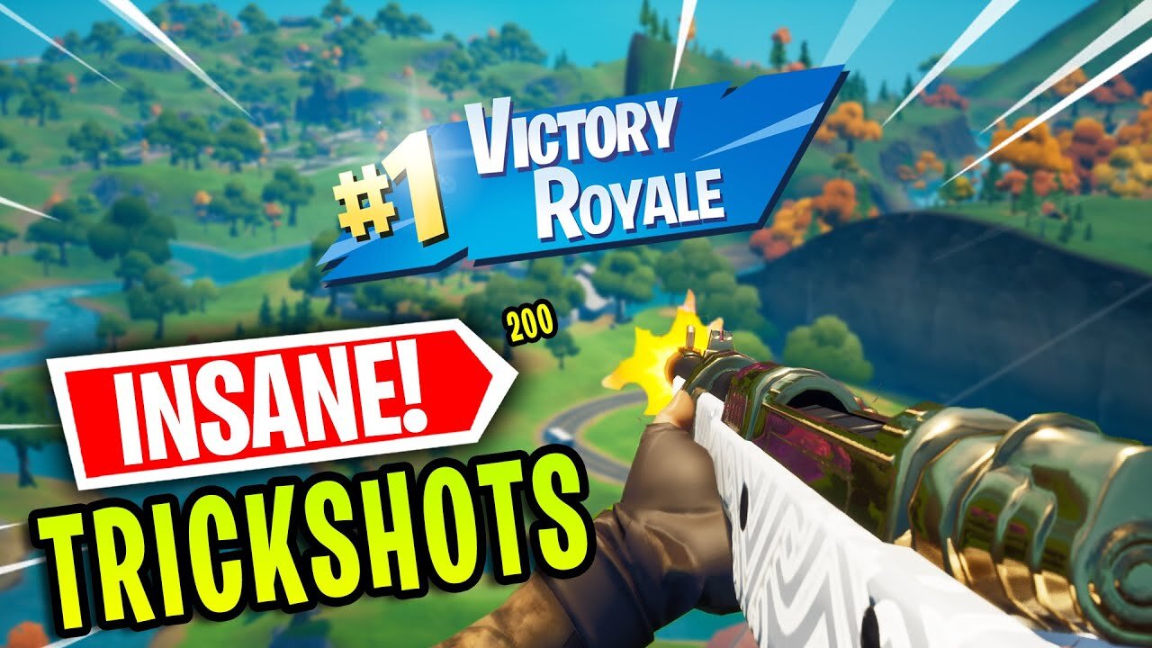 Fortnite Trickshots Compilation!