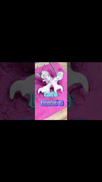 Crafting Metal in Reverse #reverse #shortsfeed #shorts