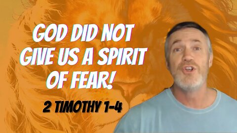 Daily Bible Breakdown Saturday, December 17th 2022 - 2 Timothy 1-4