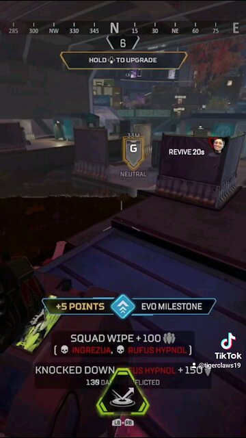 Here is a nice little team wipe from last month