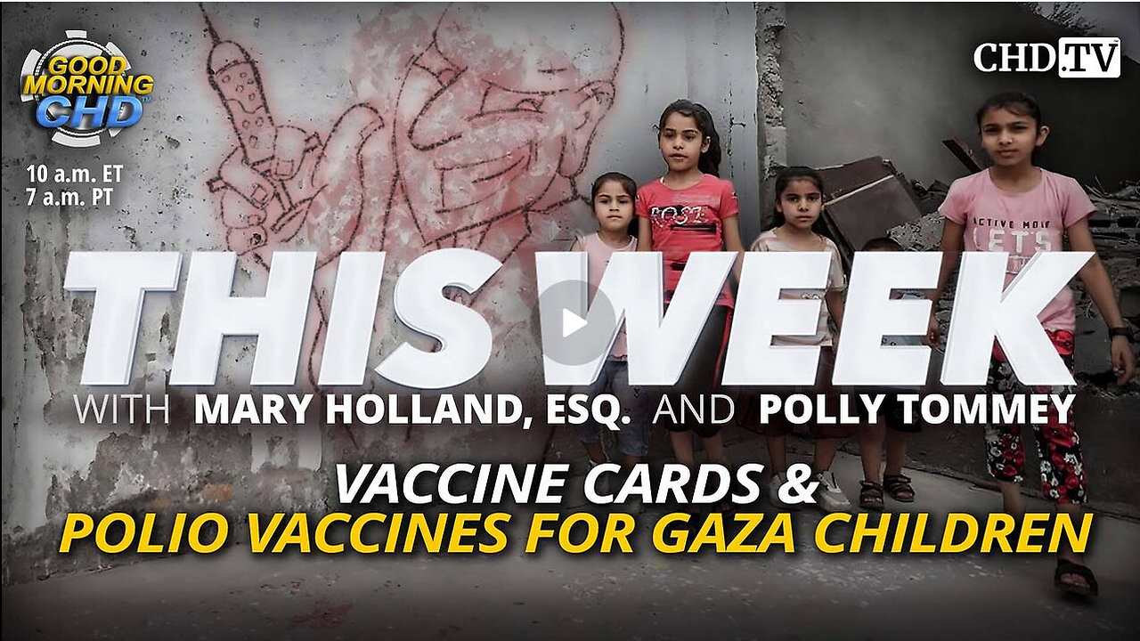 Vaccine Cards & Polio Vaccines for Gaza Children