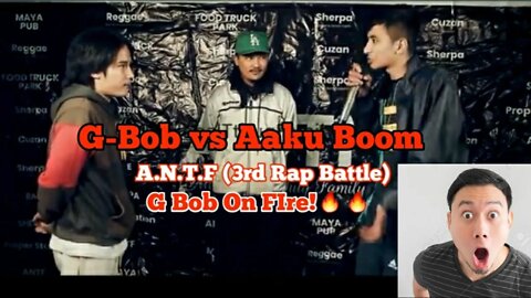 GBob vs Aaku Boom A.N.T.F 3rd Rap Battle.😰😰