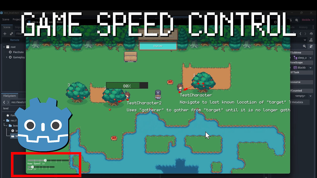 How to Control Game Speed in Game ~ Godot 4 Tutorial