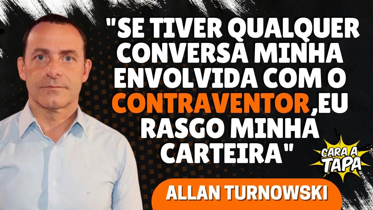 ALLAN TURNOWSKI DIZ QUE SUA PRISÃO FOI POLÍTICA E FAZ ALERTA AOS BRASILEIROS