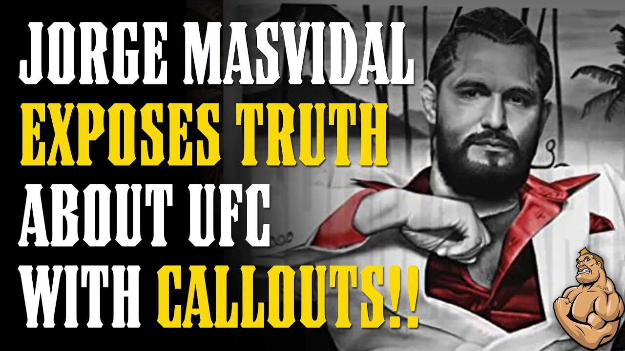 Jorge Masvidal EXPOSES the TRUTH About the UFC After CALLING OUT Edwards & Burns!!