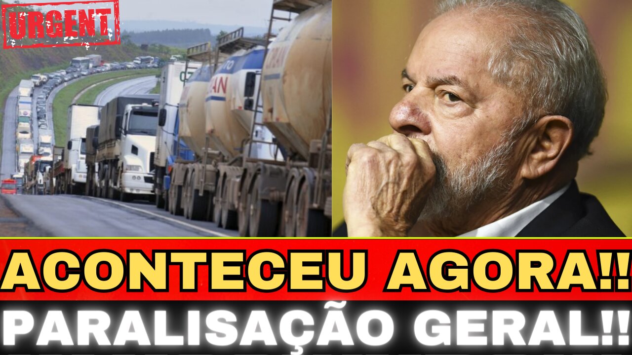 URGENTE!! PARALISAÇÃO GERAL!! RODOVIAS TRAVADAS!! ACONTECEU AGORA....