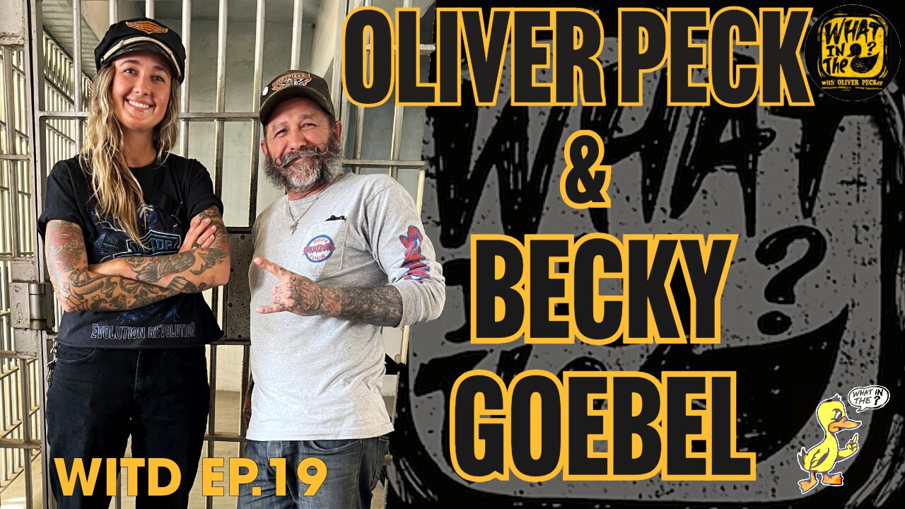 Oliver Peck & Becky “Axel” Goebel (Motorcycle Builder) | What In The Duck Podcast Ep.19