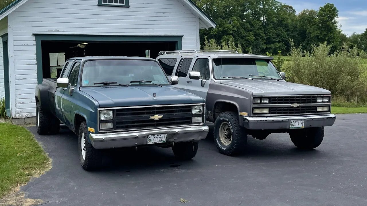 CREWCAB DUALLY squarebody build BREAKDOWN $$$