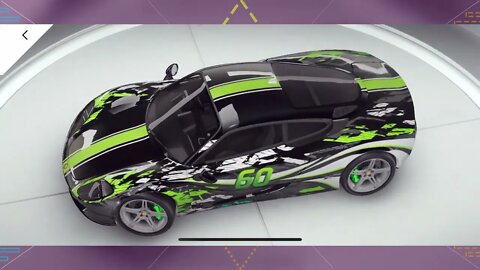 [Asphalt 9 China (A9C/C9/狂野飙车9)] Ginetta G60 Decal | Royal Tour (British Tour) Season
