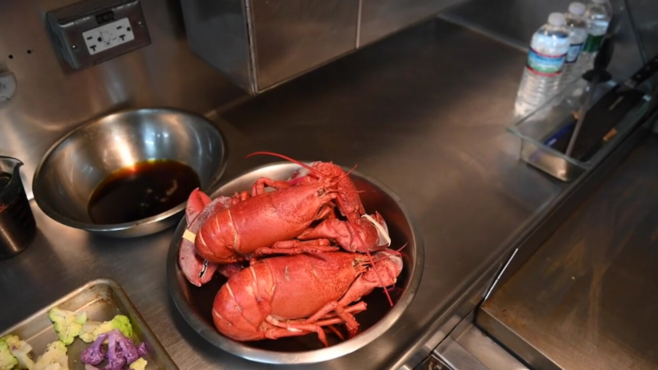 The Noon Meal on Coast Guard Cutter Beluga