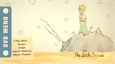 The Little Prince - DVD Menu