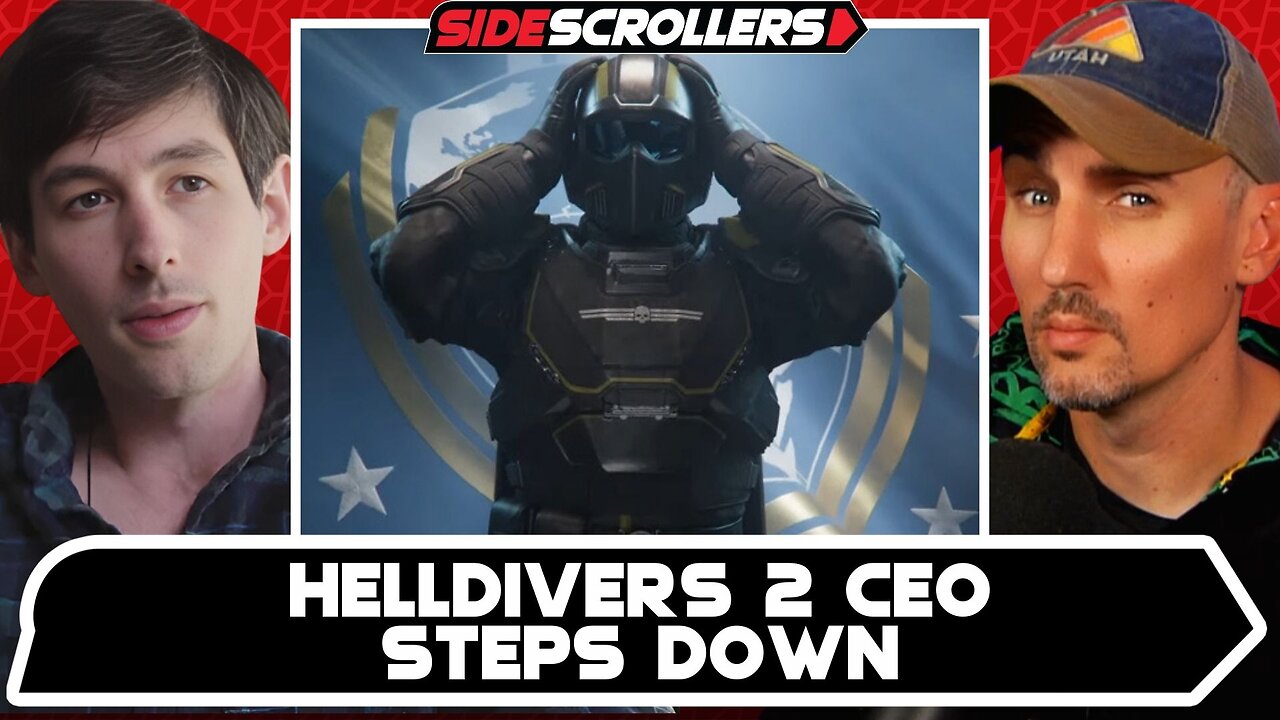 Helldivers 2 CEO Steps Down, Big YouTuber CLEARED Off False Allegations | Side Scrollers