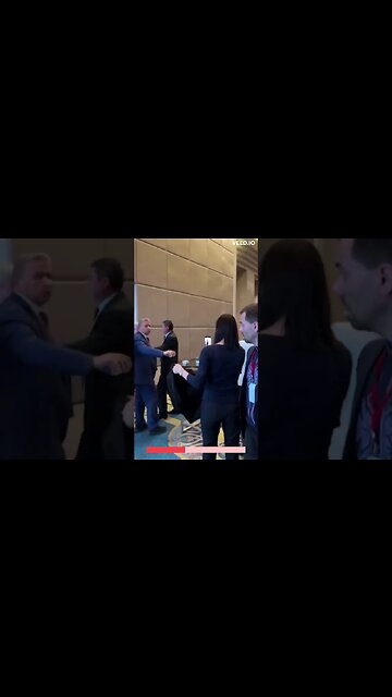 Ukrainian delegate PUNCHES Russian at summit #shorts