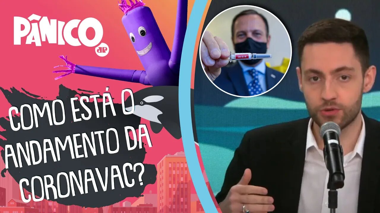 Vitor Brown comenta distribuição da CORONAVAC em SP
