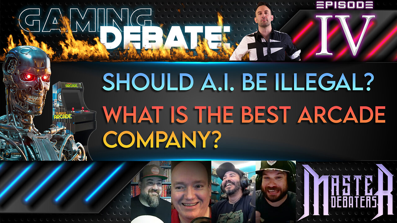 Top 3 Arcade Companies! Should Ai Be Illegal? | MASTER DEBATERS