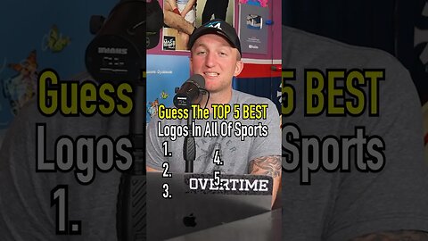 Guess the TOP 5 BEST LOGOS in all of Sports! #shorts #sports #logos #icons #teams #best #top5