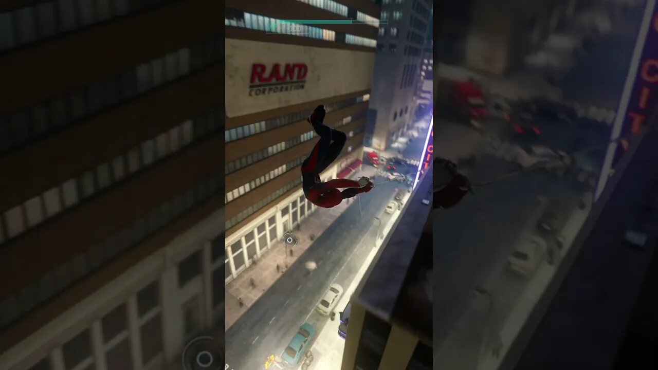 Spider-Man Air Shot On PS5