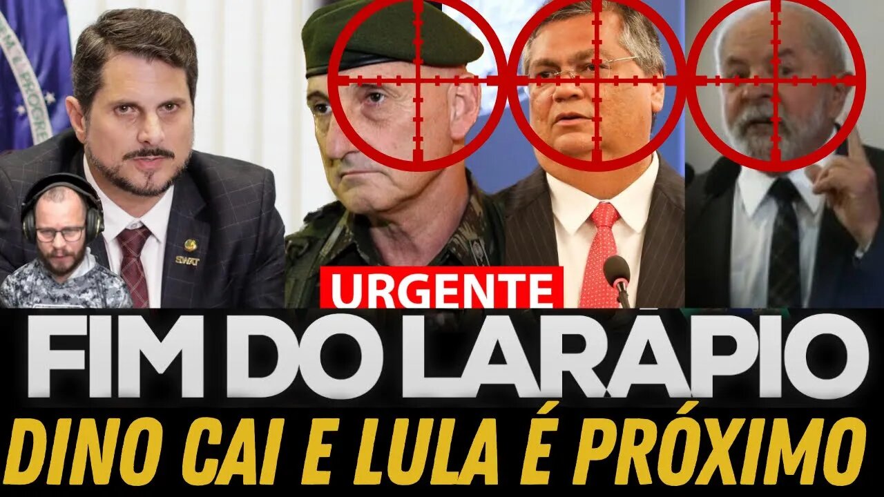 "já caiu o Dias cai o Dino e depois você Lula' diz senador