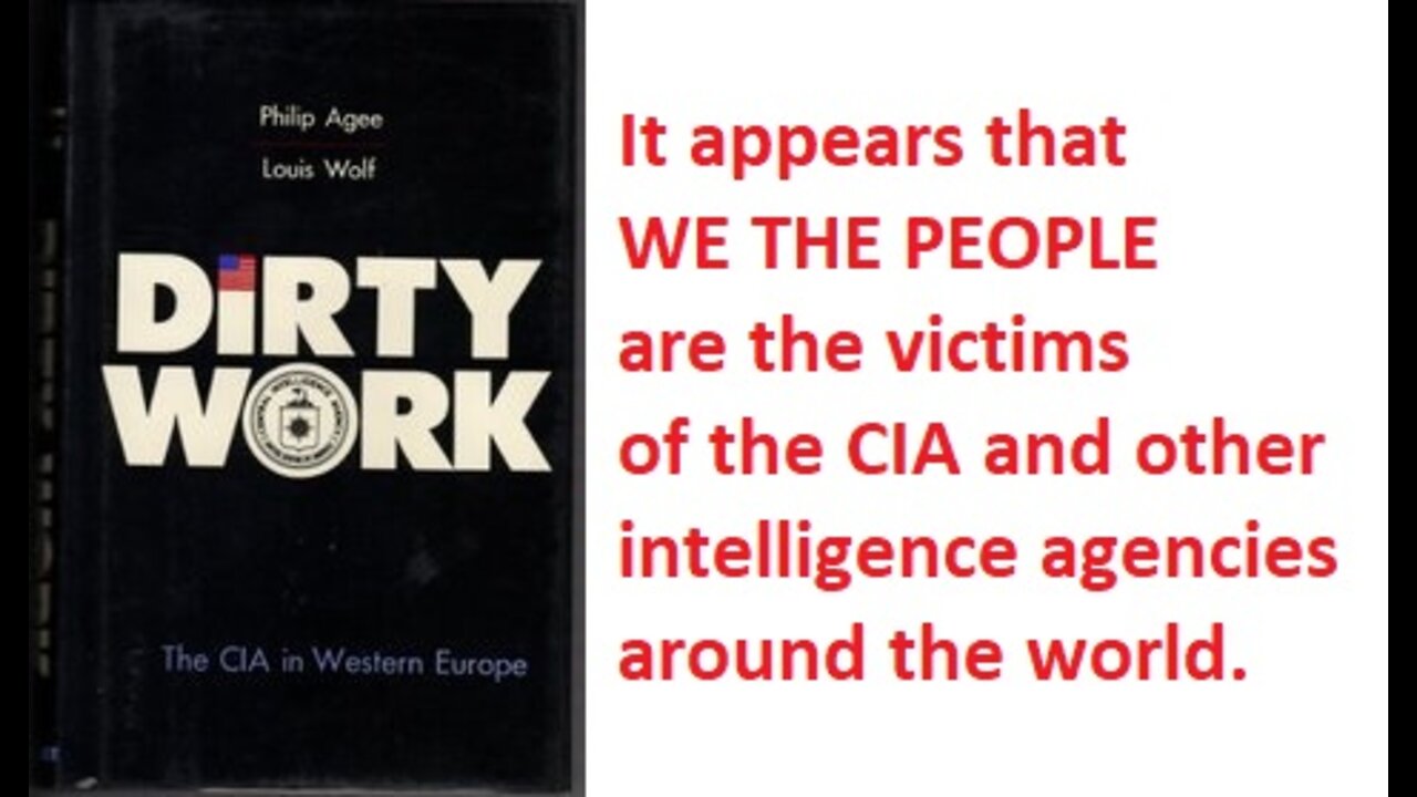 Rick Miracle Book Review 415 pt 1, Dirty Work, The CIA in Western Europe