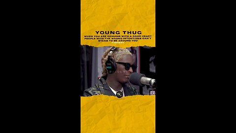 #youngthug When u have a good ❤️ ppl with bad intentions cant b 🔁 u🎥 @bigboysneighborhood