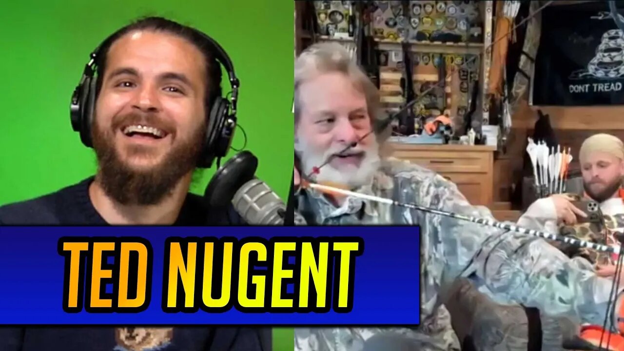 Ted Nugent and GUEST HOST Hassan Hold it Down for MANHOOD HOUR!