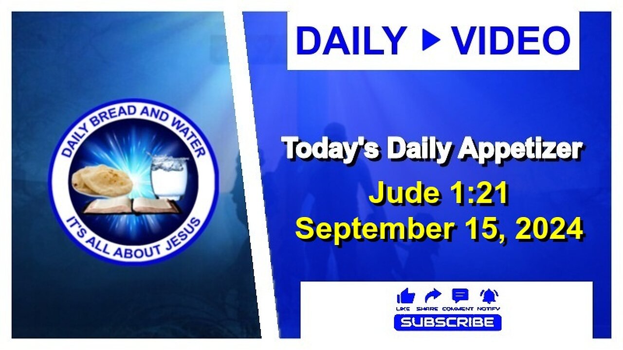 Today's Daily Appetizer (Jude 1:21)