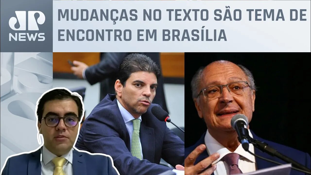 Cláudio Cajado e Alckmin se reúnem para alinhamento do arcabouço fiscal; Vilela opina