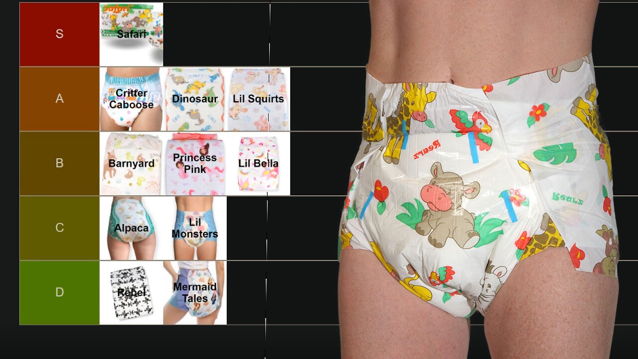 Rearz Adult Diaper Designs TIER LIST