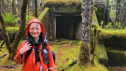 Camping in an Abandoned WWII Army Base in Remote Alaskan Rainforest