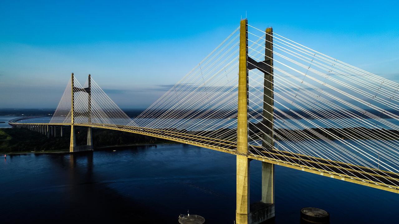 Dames Point Bridge - Jacksonville Florida