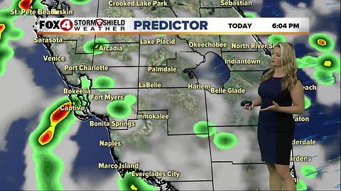 FORECAST: Hot & Humid with Scattered Storms