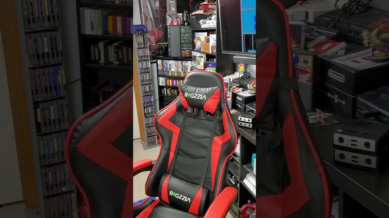 We Upgraded to a Bigzzia Gaming Chair Thanks To ArmadaDeals!! #Shorts