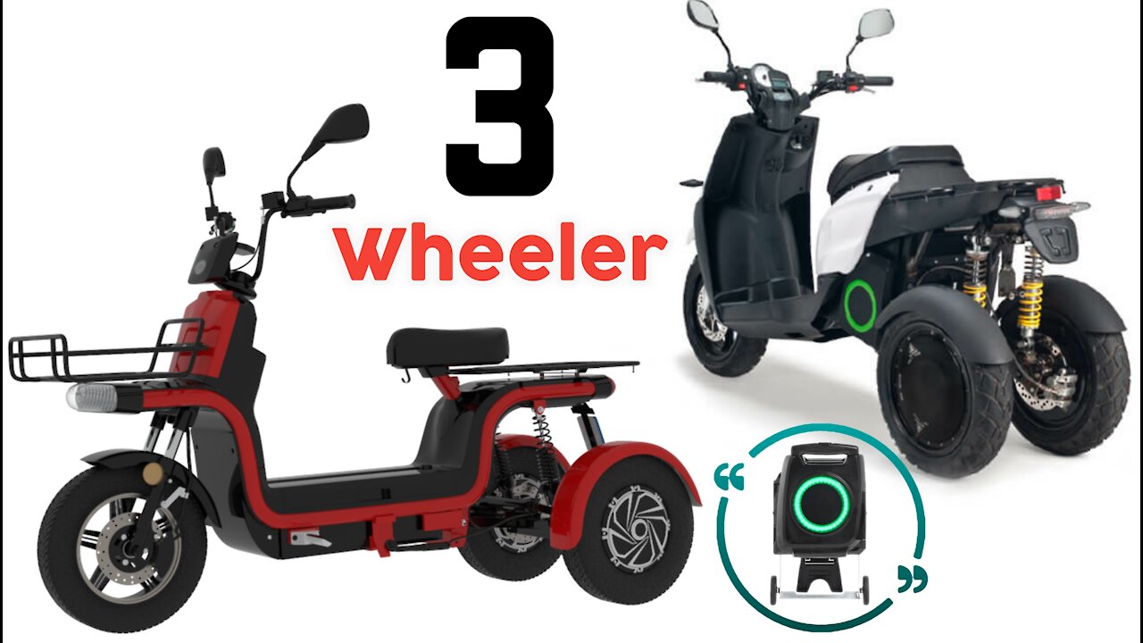 Electric Cargo three wheel