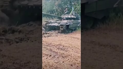 Ukrainian trophy tank