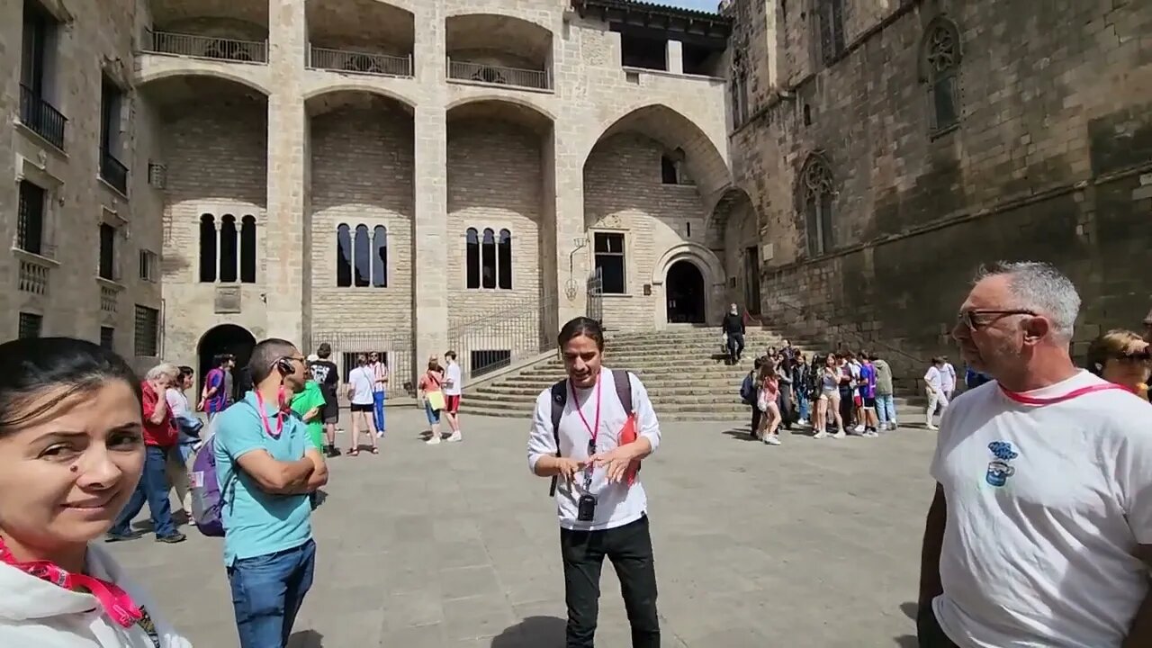 #Paseando ▫️ Tour en Barcelona 📌 Palacio Real Mayor de Barcelona 🌍 #Barcelona 🇪🇸 #España #Parte16