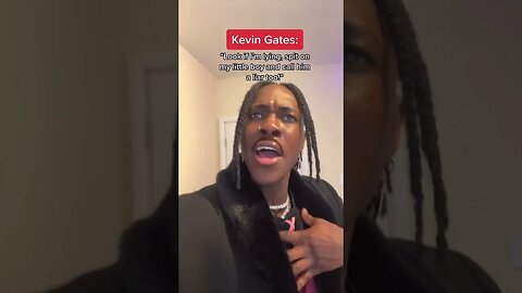 How Kevin Gates really be fr 😭