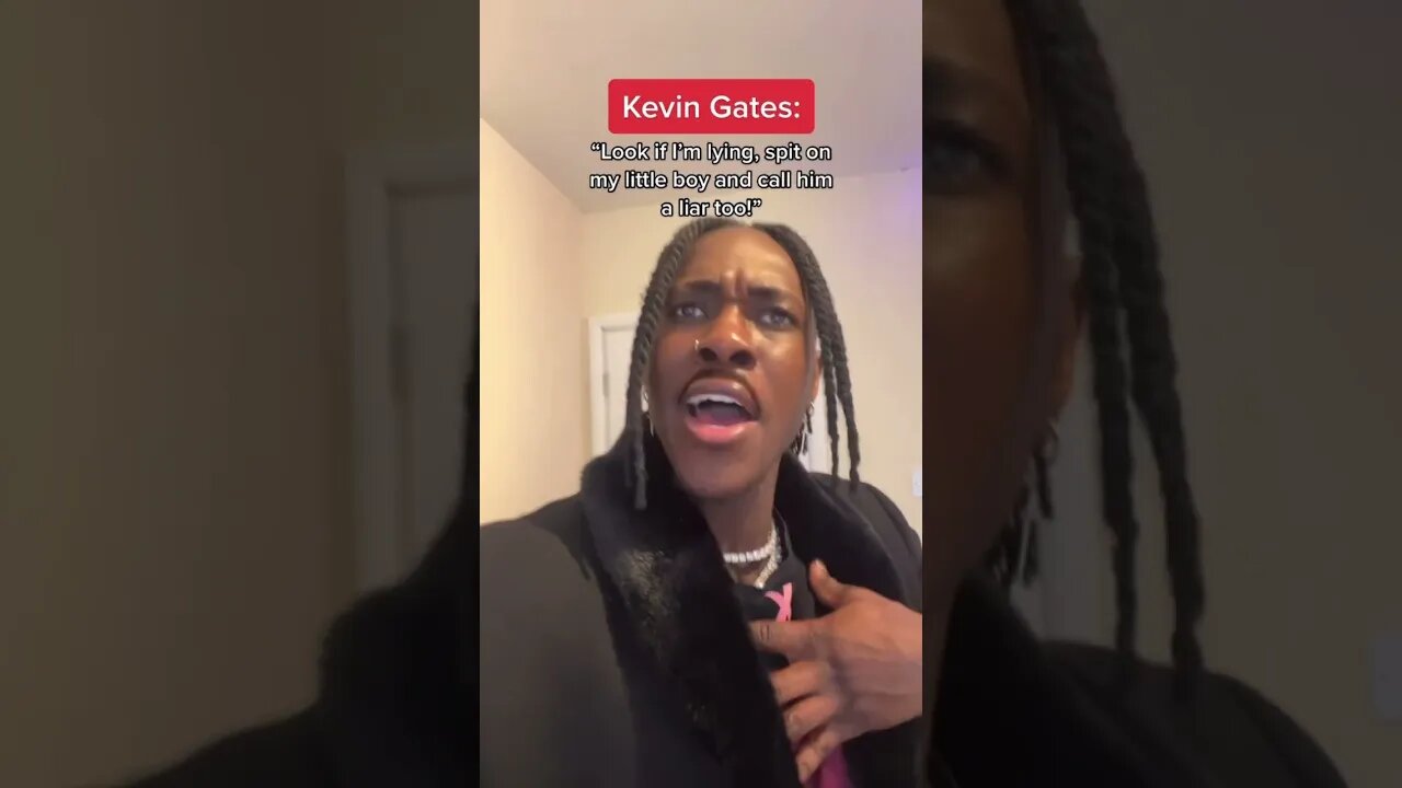 How Kevin Gates really be fr 😭