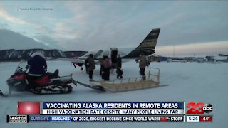 Check This Out: Vaccinating Alaska residents in remote areas, high vaccination rate despite people living afar