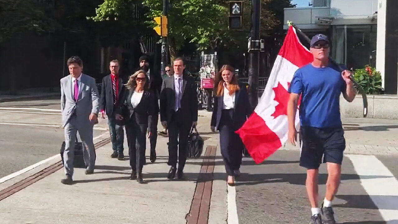 Faces of Freedom Convoy Tamara Lich and Chris Barber head into court to stand trial