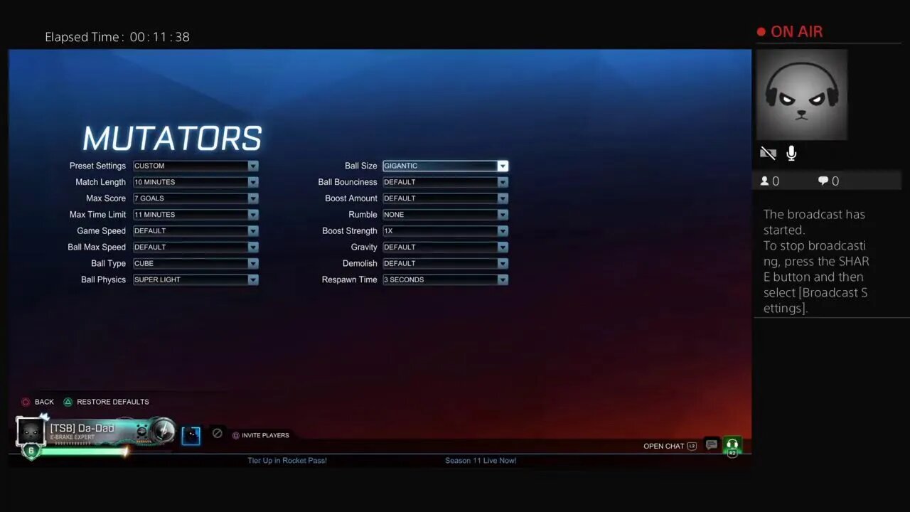 Lonlyness420's Live PS4 Broadcast