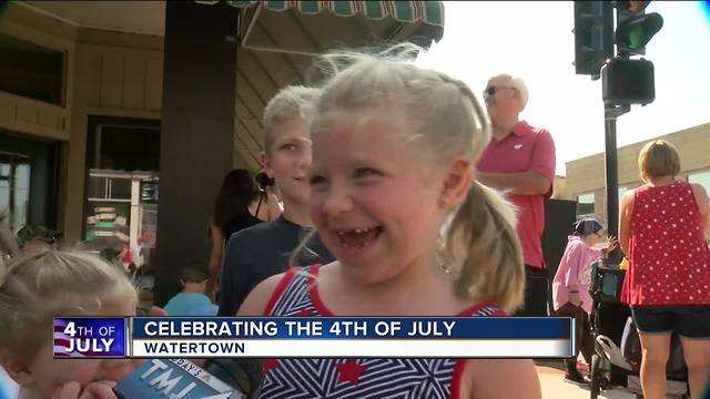 Celebrating the 4th of July in Watertown