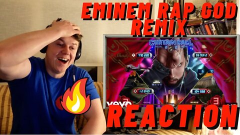 Eminem - Rap God (Mr. Cii Remix) [Official Audio] |((IRISH MAN REACTION!!))