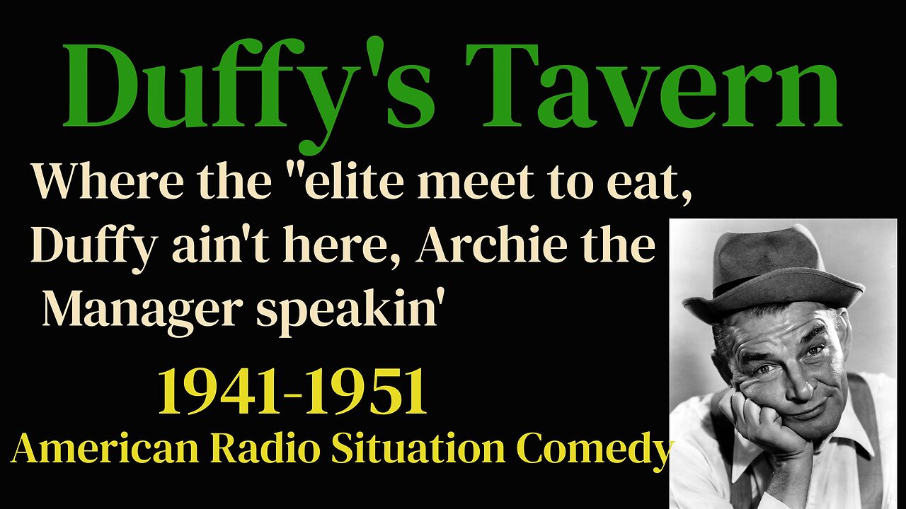 Duffys Tavern - 1943-12-07 - Bing Crosby May Buy a Half Interest in the Bar