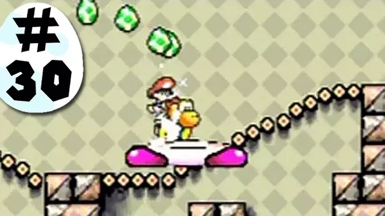 Yoshi's Island 100% Re-Walkthrough Part 30: Dividing Milde's Halfpipe