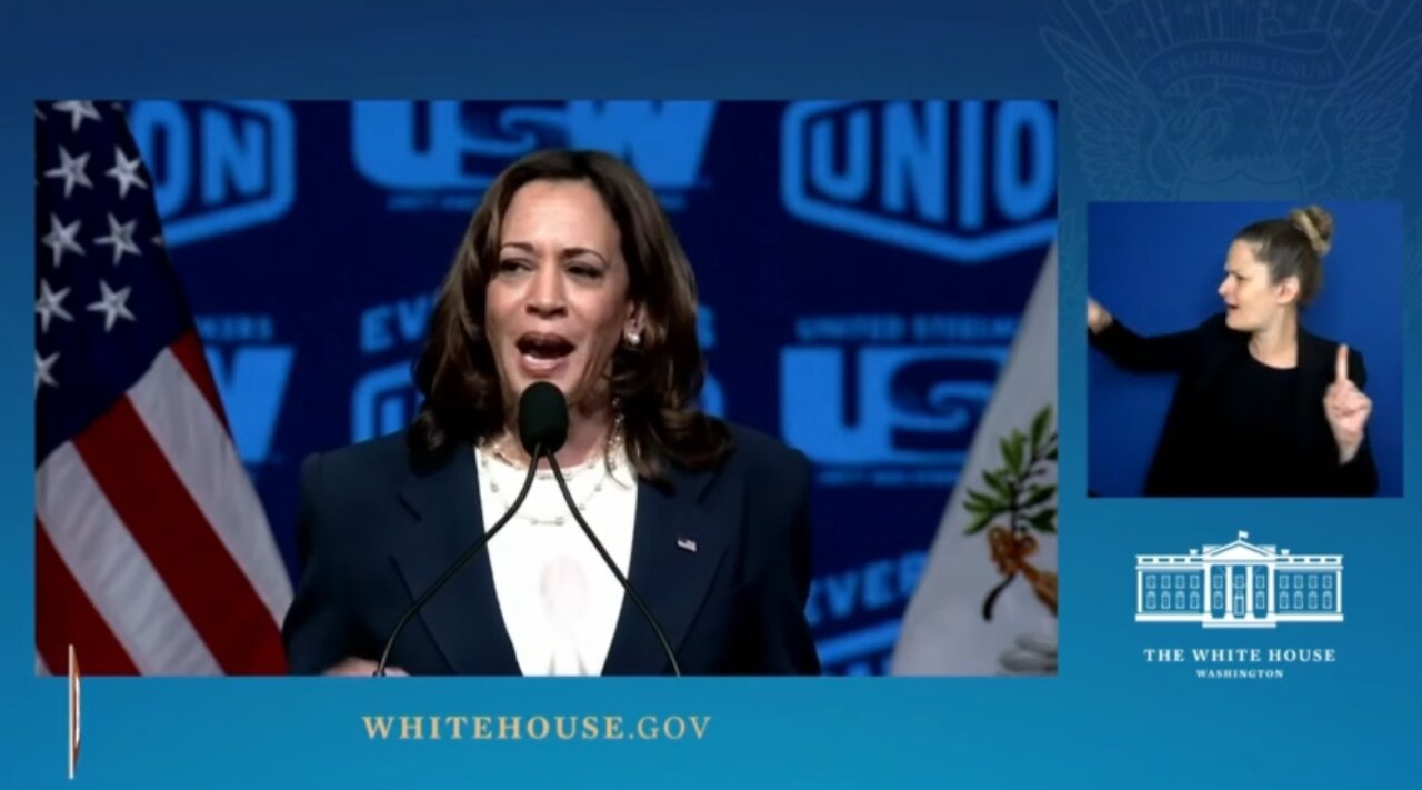 LIVE: VP Kamala Harris Delivering Remarks...