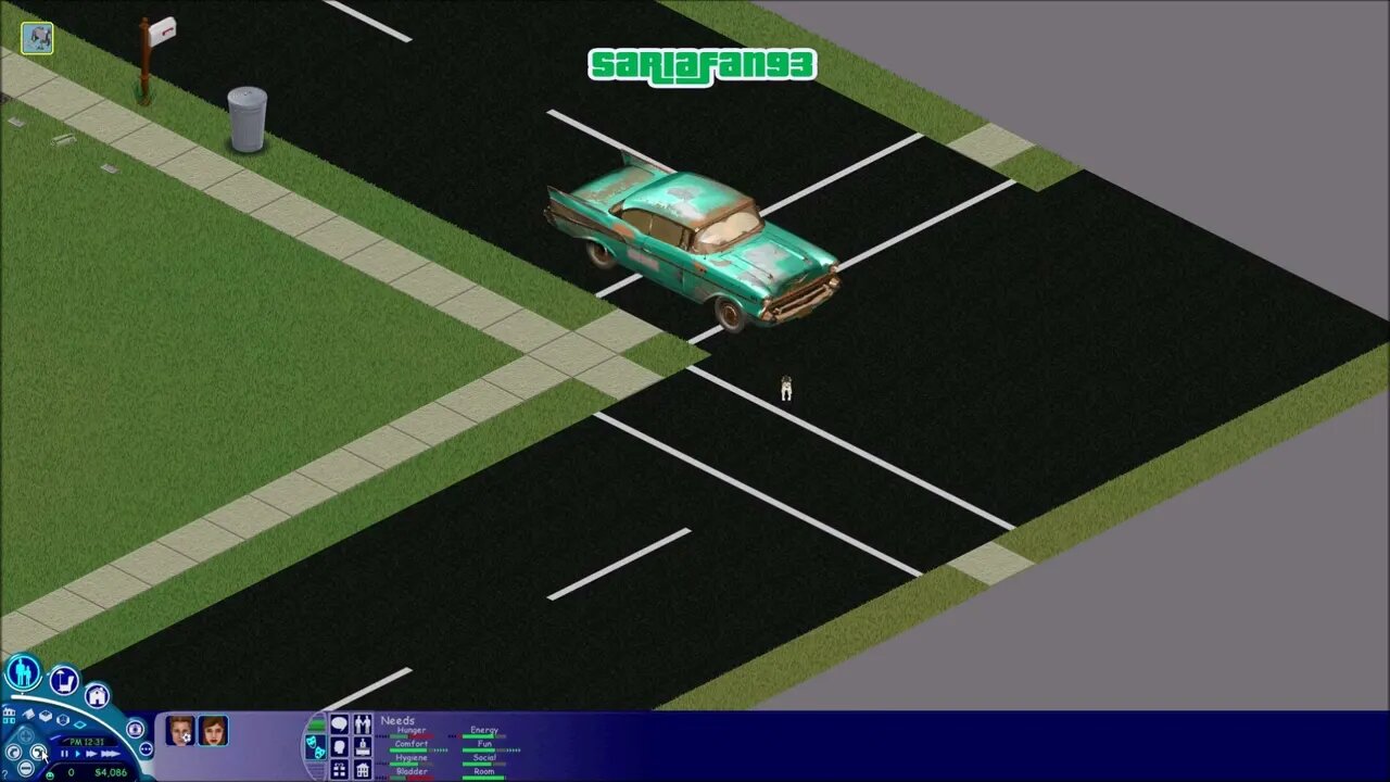 Sims 1 - Get Out of the Road!